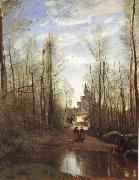 Corot Camille The church of Marissel oil painting on canvas